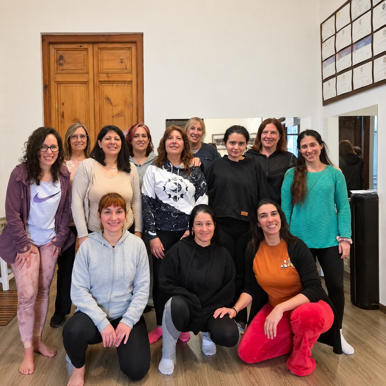 Práctica del profesorado de yoga